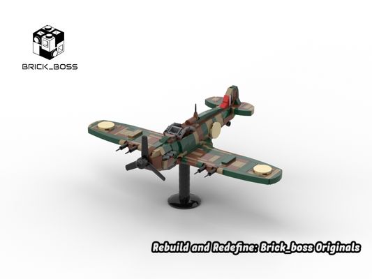 Brick_boss British RAF HAWKER HURRICANE II