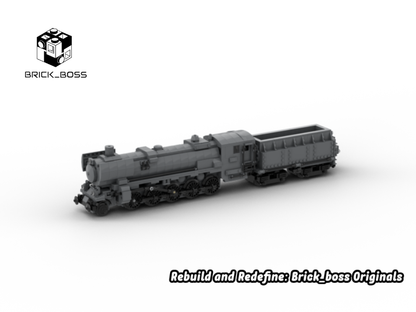 Brick_boss American CARGO Train 1
