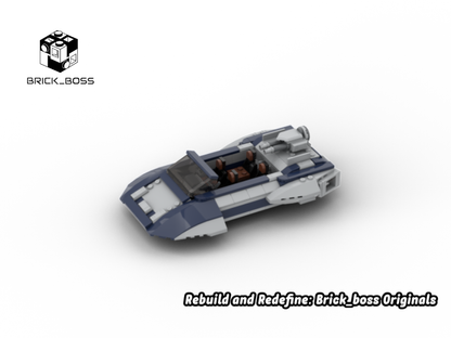 Brick_boss Mandalorian LANDSPEEDER