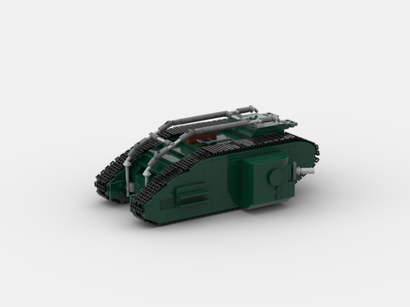 Brick_boss British MARK V Tank II