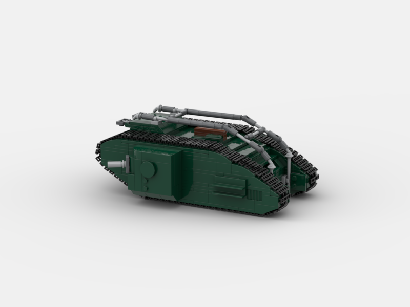 Brick_boss British MARK V Tank II