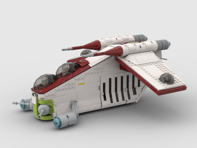 Brick boss Clone Gunship LAAT V.3