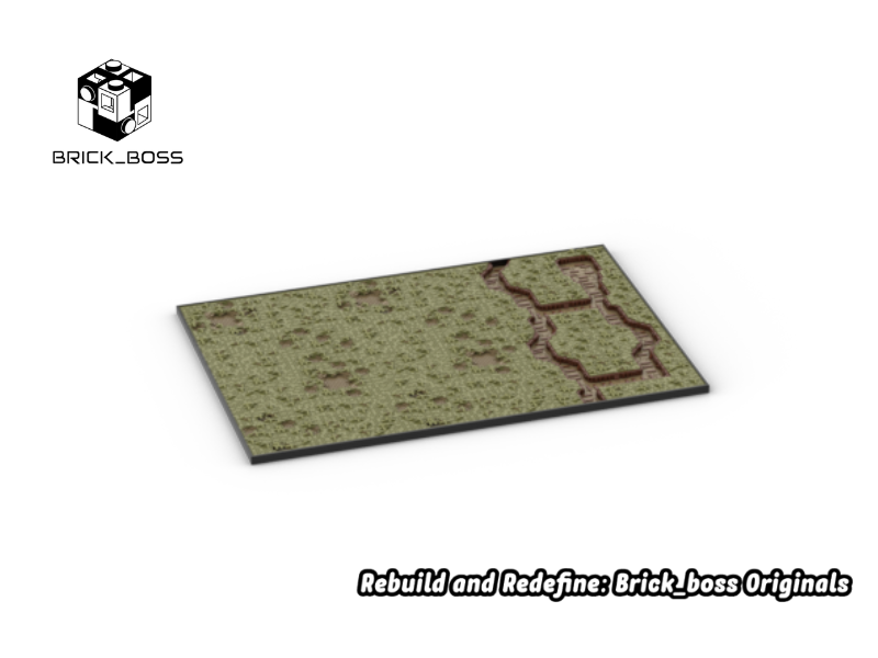 Brick_boss OLIVE GREEN TRENCH Battlefield BBA