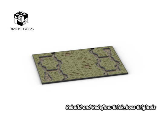 Brick_boss OLIVE GREEN TRENCH Battlefield CBC
