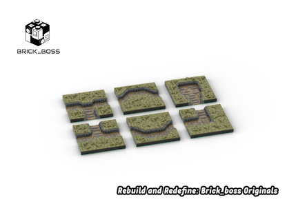 Brick_boss OLIVE GREEN TRENCH MILS C