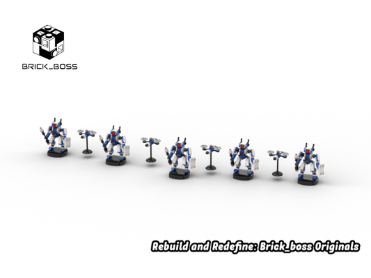 Brick_boss Police VANGUARD DRONE Combat Patrol