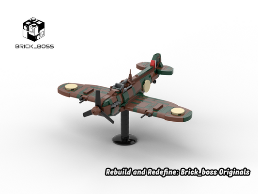 Brick_boss British RAF SUPERMARINE SPITFIRE