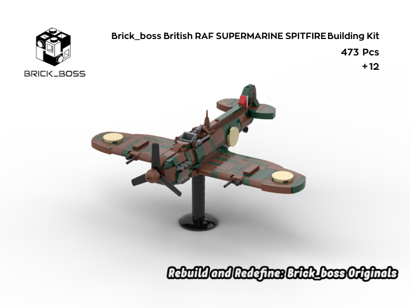 Brick_boss British RAF SUPERMARINE SPITFIRE