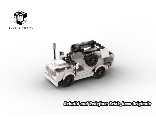 Brick_boss British SAS LAND ROVER WMIK II