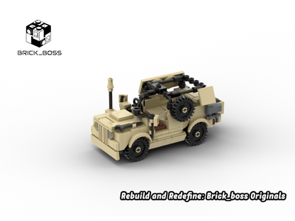 Brick_boss British SAS LAND ROVER WMIK