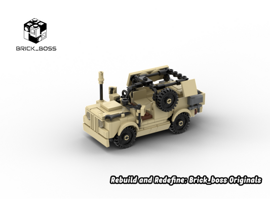 Brick_boss British SAS LAND ROVER WMIK