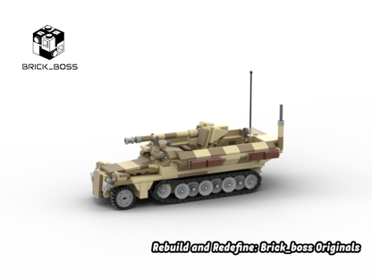 Brick_boss German SDKFZ-251 ARTILLERY 6