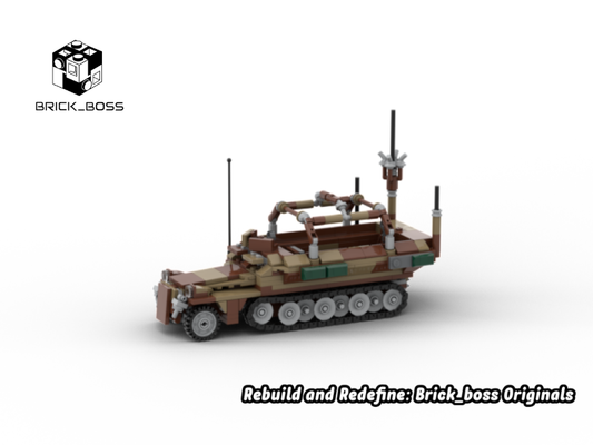 Brick_boss German SDKFZ-251 RADIO 4