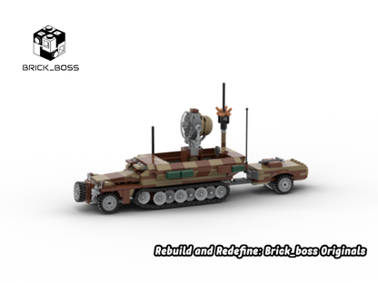 Brick_boss German SDKFZ-251 SPOTLIGHT 4