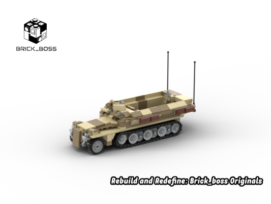 Brick_boss German SDKFZ-251 2