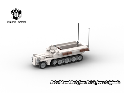 Brick_boss German SDKFZ-251 3