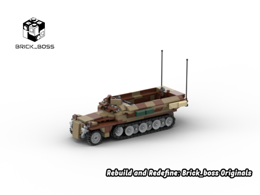 Brick_boss German SDKFZ-251 4
