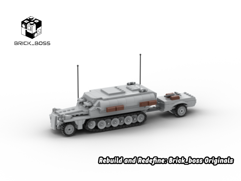 Brick_boss German SDKFZ-251 ARMORED