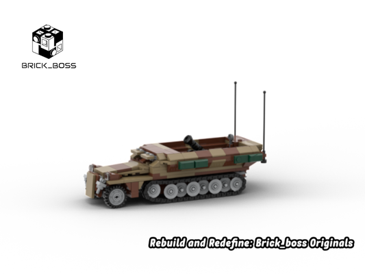 Brick_boss German SDKFZ-251 MORTAR 4
