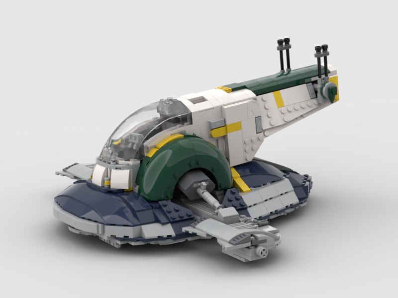 Brick boss Jango Fett SLAVE 1