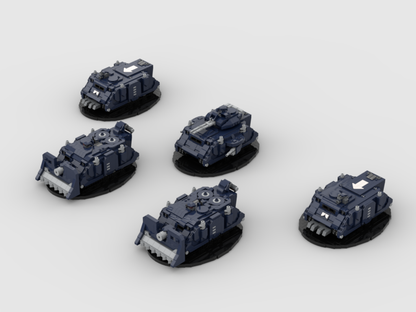 Brick_boss Ultramarines PREDATOR  Tank
