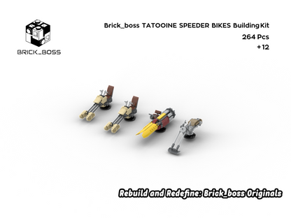 Brick_boss Tatooine SPEEDERS  Equipment Pack
