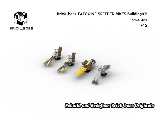 Brick_boss Tatooine SPEEDERS  Equipment Pack