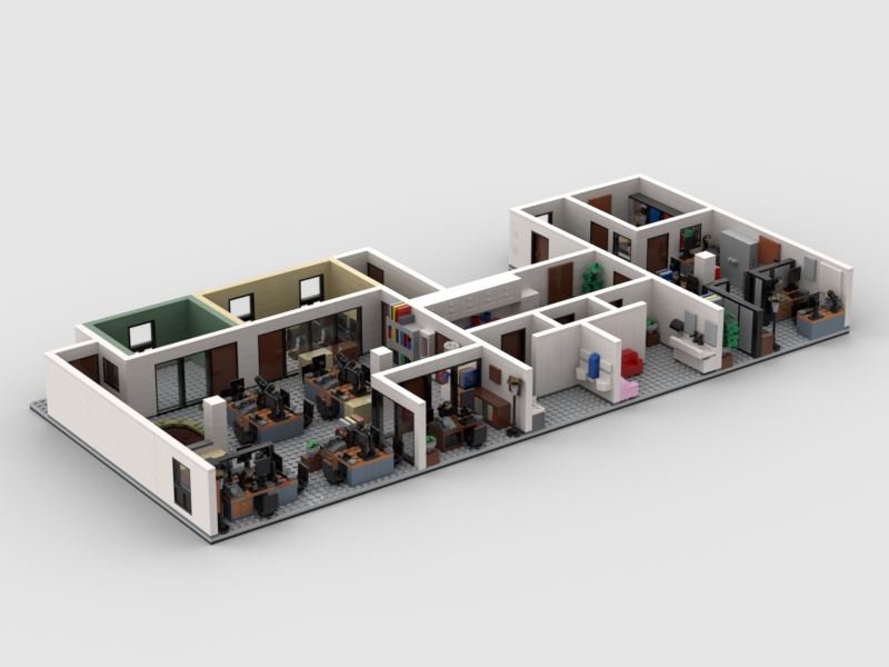 Brick_boss The Office THE ANNEX