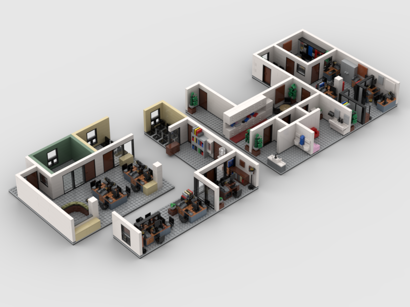 Brick_boss The Office THE ANNEX