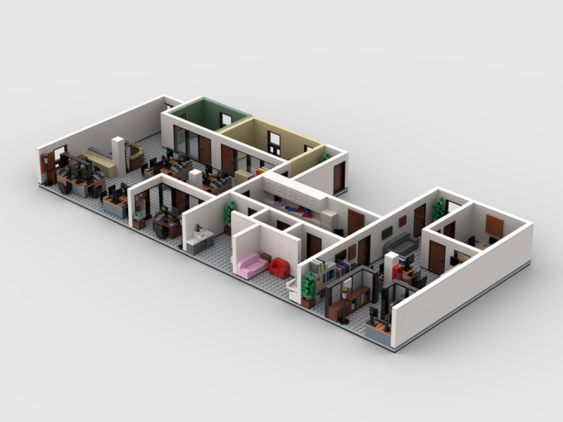 Brick_boss The Office THE ANNEX