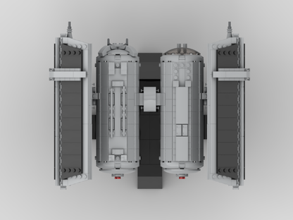 Brick_boss Imperial Tie Bomber With Stand