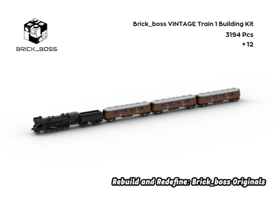 Brick_boss VINTAGE Train