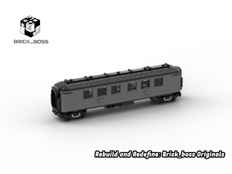 Brick_boss German CARGO Train 2