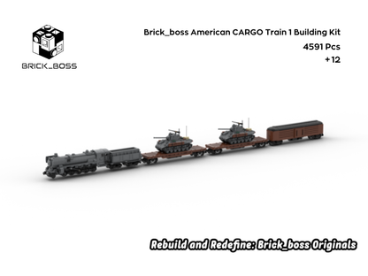 Brick_boss American CARGO Train