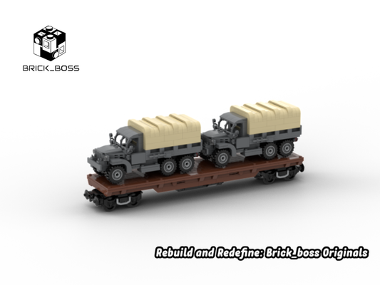Brick_boss American CARGO Wagon 2
