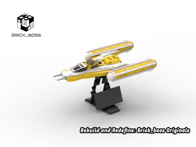 Brick_boss Clone BTL-B Y-WING Bomber (ANAKIN)