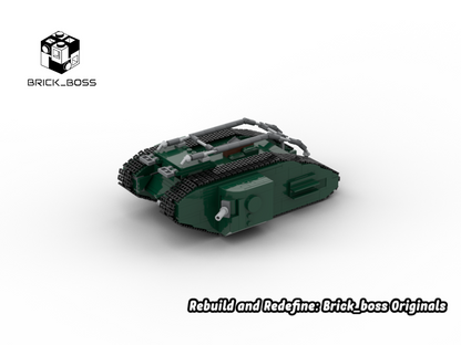 Brick_boss British MARK V Tank II