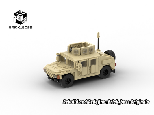 Brick_boss American HUMVEE (playset)