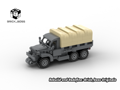 Brick_boss American CARGO Train 2