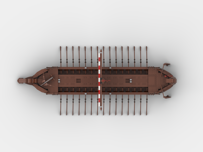 Brick_boss Greek TRIREME Ship