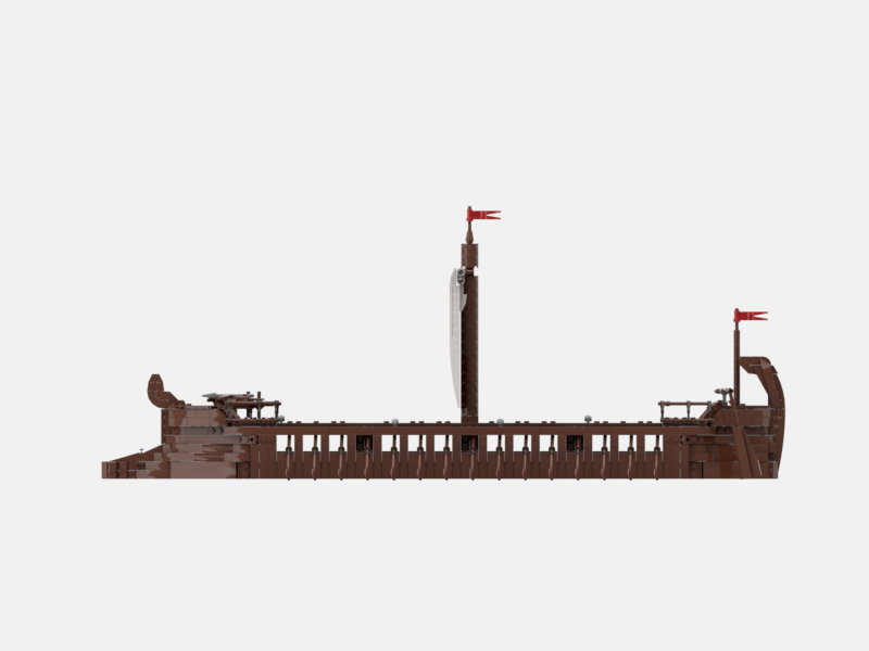 Brick_boss Greek TRIREME Ship
