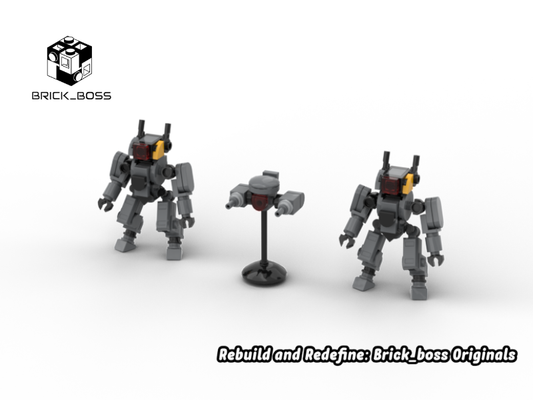 Brick_boss Futuristic VANGUARD DRONE Pack