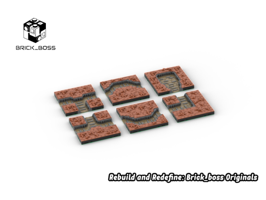Brick_boss DARK ORANGE TRENCH MILS C
