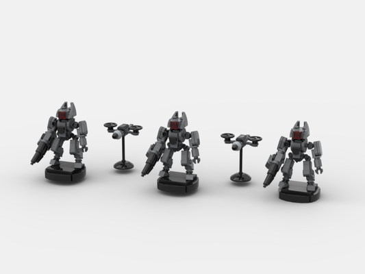 Brick_boss Futuristic VANGUARD DRONE Combat Patrol II