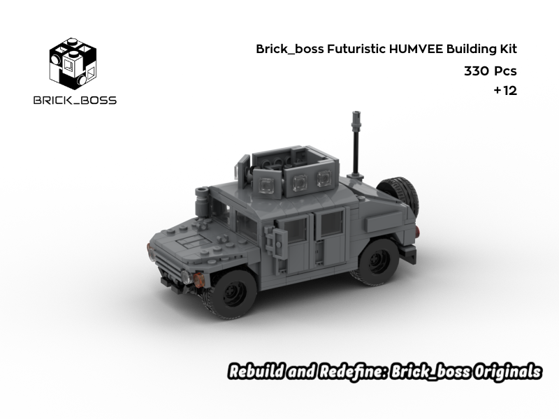 Brick_boss Futuristic HUMVEE (playset)