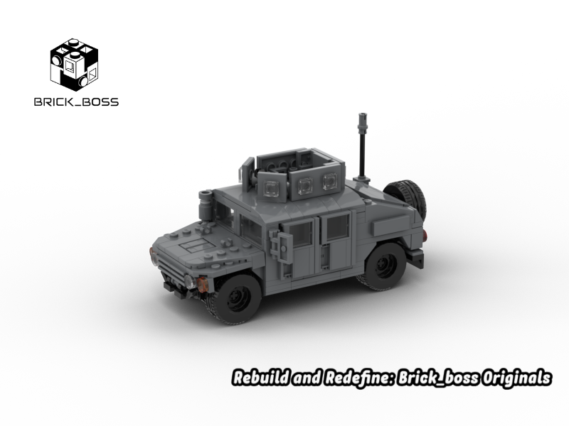 Brick_boss Futuristic HUMVEE (playset)