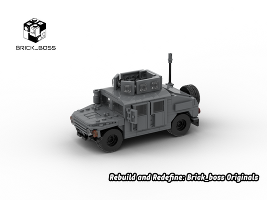 Brick_boss Futuristic HUMVEE (playset)
