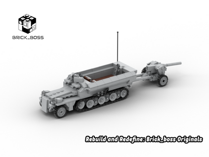 Brick_boss German CARGO Train 2