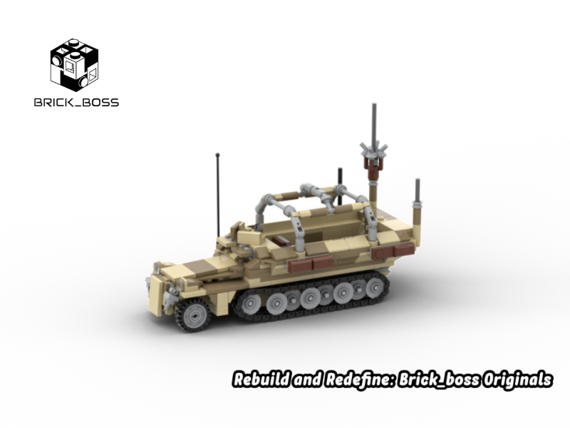 Brick_boss German SDKFZ-251 RADIO 2