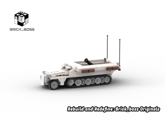 Brick_boss German SDKFZ-251 MORTAR 3